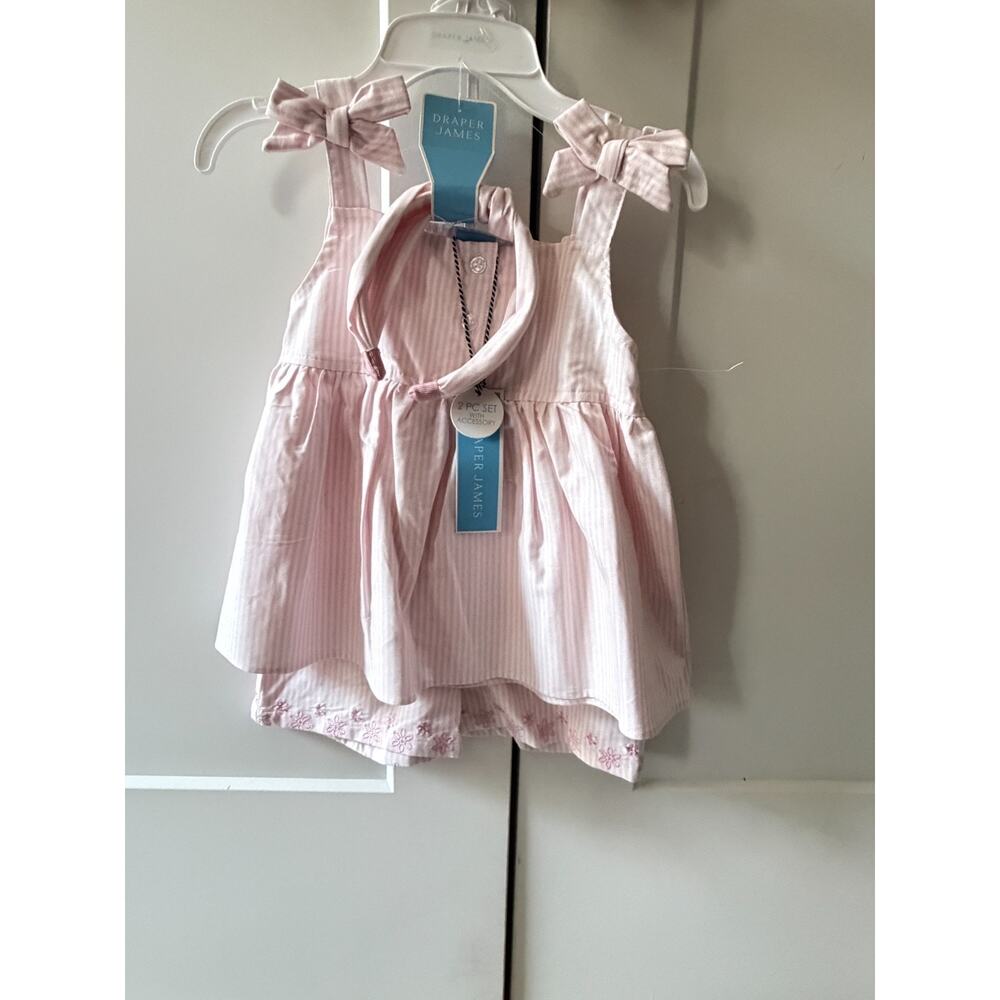 DRAPER JAMES by Reese Witherspoon Toddler Girl 3T Sweater, Skirt & Headband NWT